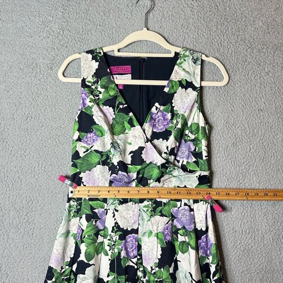 Talbots Dress Women 2P Floral Multicolor Oprah Magazine Collection A-Line Casual - Picture 7 of 11